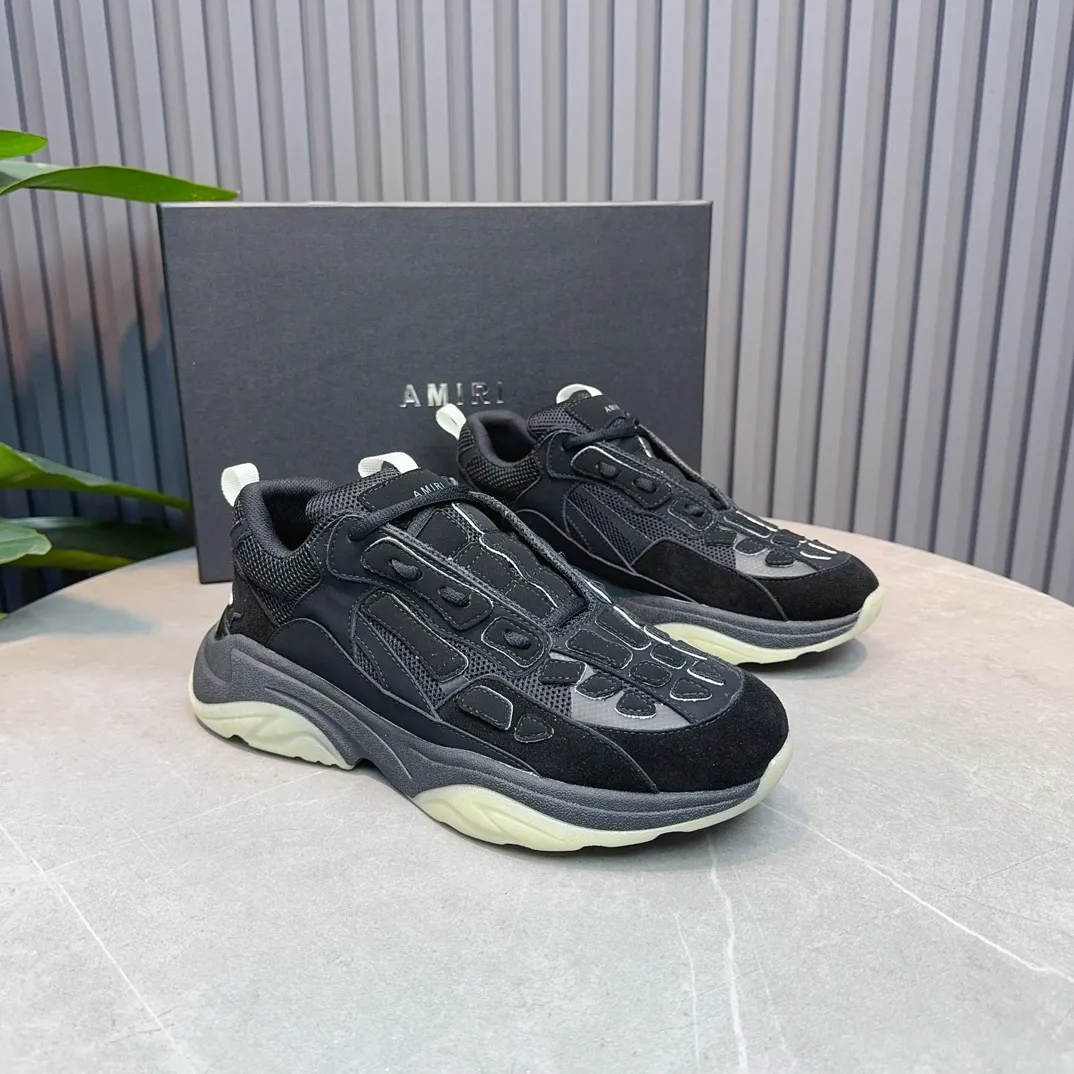 Men's shoes 💰740💰 AMIRI AMIRI fashion brand hot sale 🔥 Available all year round ✅ Official website synchronization Imported fabrics 1⃣️ vs 1⃣️ replica, original factory special original sole, 38-45 (38.45. Non-refundable)